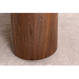 ORGANIKO modern kerámia / dió dohányzóasztal - 110cm