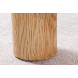 ORGANIKO modern kerámia / tölgy dohányzóasztal - 110cm