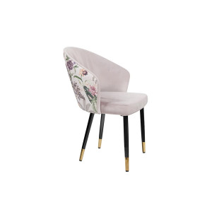 MAISON CLASSIQUE modern bársony étkezőszék - lila