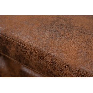 MODERN BAROCK Chesterfield sarokkanapé mikroszálas kárpittal - 275cm