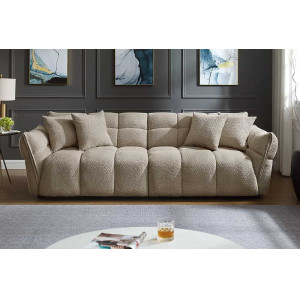 CLOUD XXL modern bouclé kanapé - 260cm - beige
