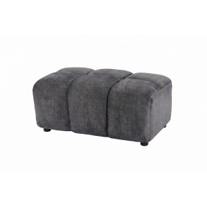 CLOUD XXL modern bársony kanapé - 260cm - szürke