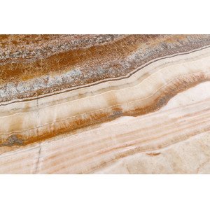 INFINITY bővíthető kerámia étkezőasztal - 180-260cm, rozsdabarna/onyx