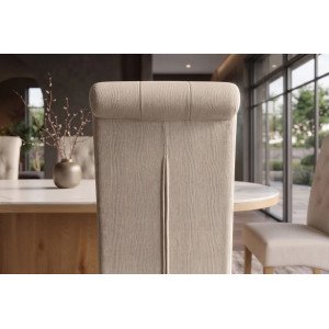 CASA-II klasszikus étkezőszék - beige