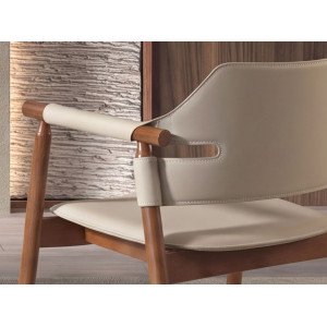 OLITE prémium étkezőszék – beige/dió