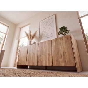 LEGATO tömör akácfa komód - 180cm