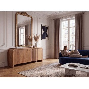 RIVANO tömör mangófa komód - 160cm