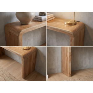 ARCO tömör akácfa konzolasztal - 120cm