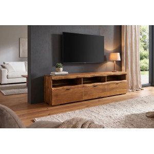 GRAND MANGO tömör mangófa TV-szekrény LED világítással - 180cm