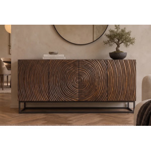 ZEN CIRCLE különleges mangófa komód - 160cm INVICTA