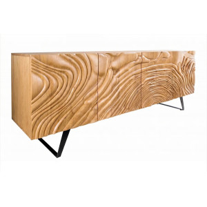 FLUID különleges mangófa komód - 177cm