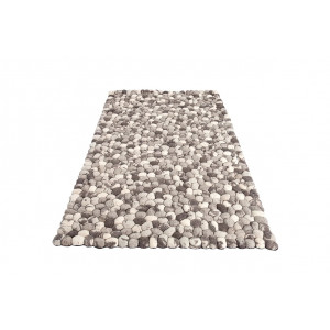 ORGANIC LIVING gyapjúfilc szőnyeg - 200×120cm - szürke