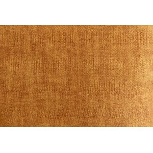 ATELIER modern bársony kanapé - 228cm - mustársárga