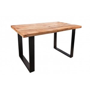 IRON CRAFT tömör mangófa étkezőasztal - 120/140cm