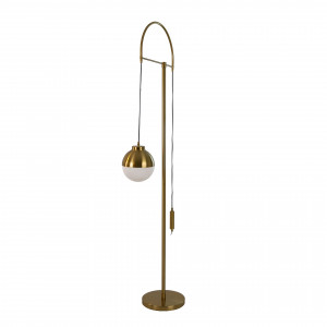 LUMERA prémium állólámpa – 188 cm -  fehér/arany