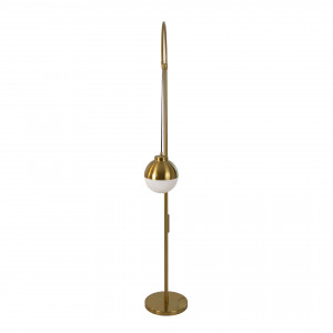 LUMERA prémium állólámpa – 188 cm -  fehér/arany
