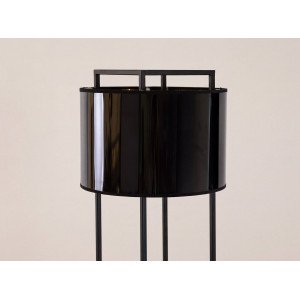 SANTILLANA prémium állólámpa - 150 cm - fekete/arany
