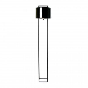 SANTILLANA prémium állólámpa - 150 cm - fekete/arany