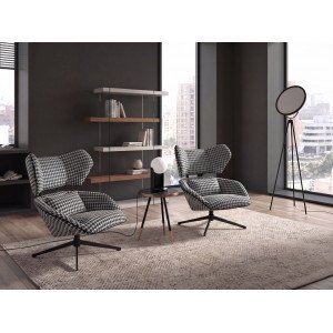 RONCAL prémium LED állólámpa állítható fénykoronggal – 170 cm - fekete