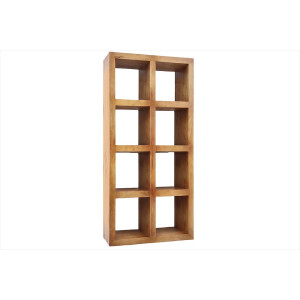 MAKASSAR tömör mangófa polc - 180cm - mézbarna