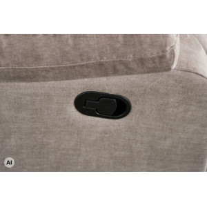 HOLLYWOOD kétszemélyes mozifotel relax funkcióval - 185cm - pezsgőbeige