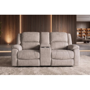 HOLLYWOOD kétszemélyes mozifotel relax funkcióval - 185cm - pezsgőbeige
