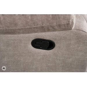 HOLLYWOOD kétszemélyes mozifotel relax funkcióval - 185cm - pezsgőbeige