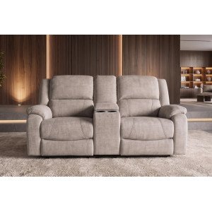 HOLLYWOOD kétszemélyes mozifotel relax funkcióval - 185cm - pezsgőbeige
