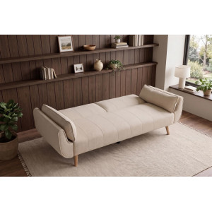 DIVANI modern kanapéágy - 220cm - greige