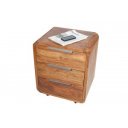 GOA tömör rózsafa görgős fiók