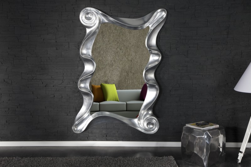 MIRACLE design tükör - ezüst