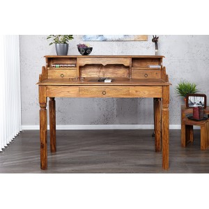 MAKASSAR NATUR tömör rózsafa szekreter