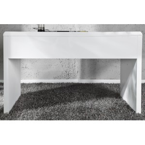 FAST TRADE modern íróasztal 120 cm - fehér
