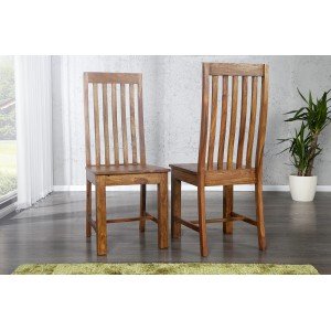 MAKASSAR NATUR  tömör rózsafa design szék INVICTA