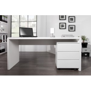 FAST TRADE design íróasztal 160 cm - fehér