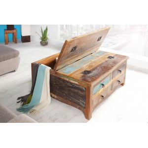 JAKARTA BOX tömörfa dohányzóasztal