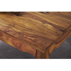 OPIUM tömör rózsafa dohányzóasztal 110cm