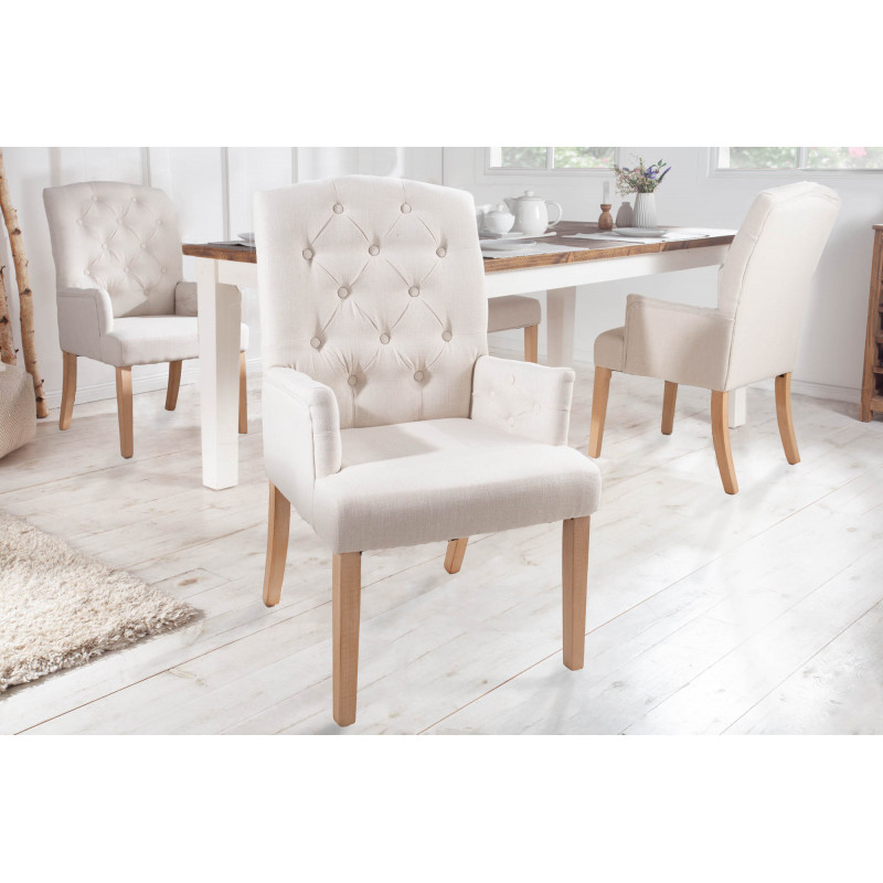 CASTLE modern szék- beige