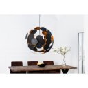 INFINITY - design függőlámpa - fekete/arany