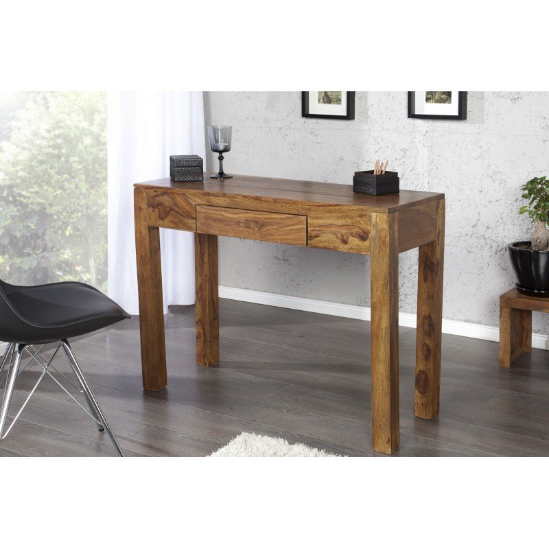 MAKASSAR NATUR tömör rózsafa konzolasztal