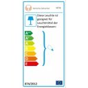 GLOW XL - design függőlámpa - fehér/arany