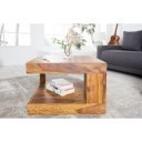 MAURA L HONEY tömör rózsafa dohányzóasztal