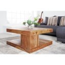 MAURA XL tömör rózsafa dohányzóasztal