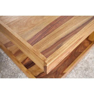 MAURA XL tömör rózsafa dohányzóasztal