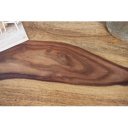 MALMÖ tömör rózsafa dohányzóasztal