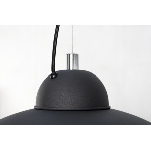 STUDIO - modern függőlámpa - fekete/ezüst