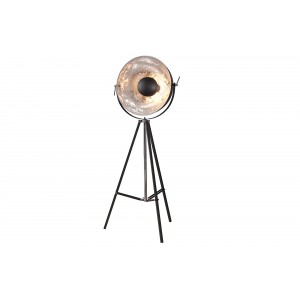 STUDIO - design állólámpa - fekete / ezüst