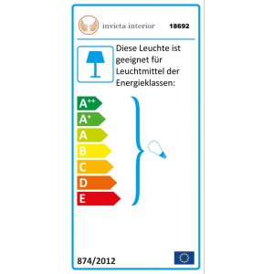 STUDIO - design állólámpa - fekete / ezüst