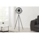 STUDIO S - design állólámpa - fekete / ezüst