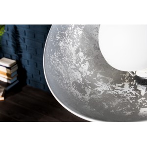 STUDIO S - design állólámpa - fehér / ezüst